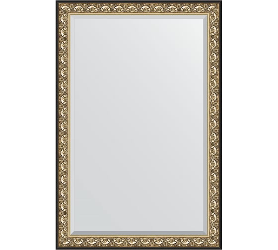 Изображение товара Зеркало EVOFORM с фацетом в багетной раме - барокко золото 106 мм (120x180 см) BY 1321