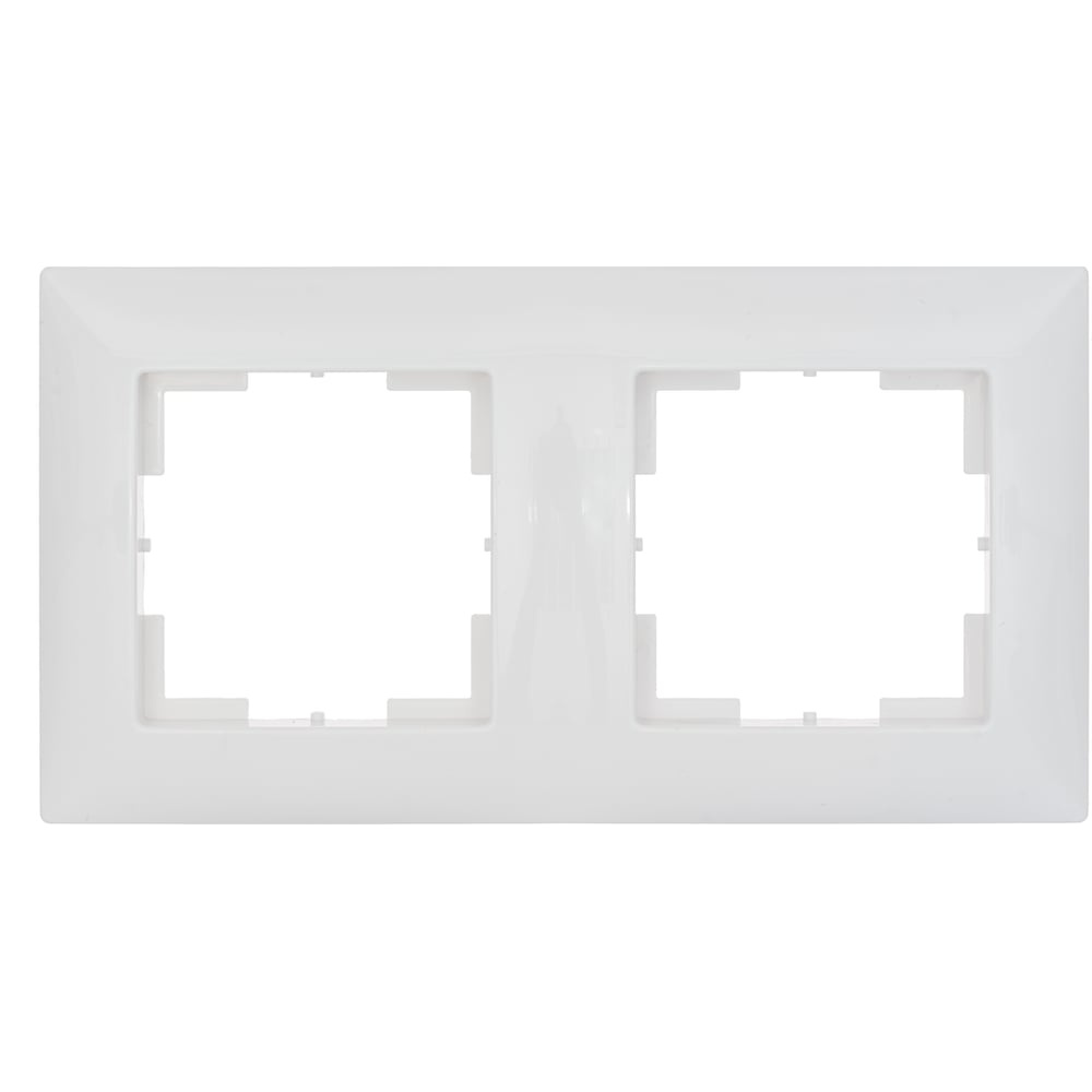 Изображение товара Двухместная рамка Кунцево-Электро Мария МРФИ11.11.00.00 для кабель-каналов