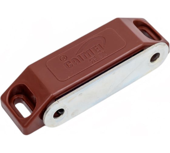 Изображение товара Магнитная защелка Mebax коричневая, 59х16х16 00-00002169