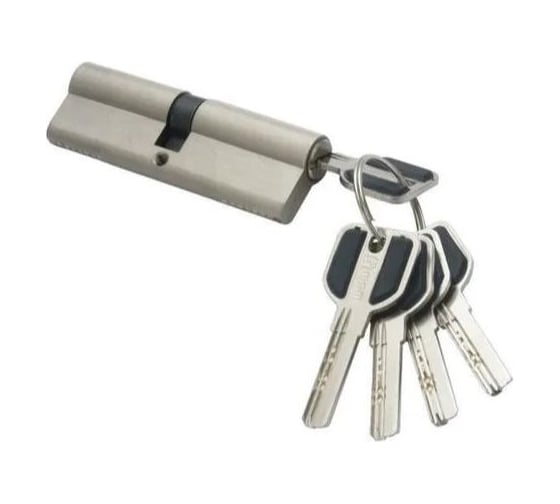 Изображение товара Ключевой цилиндр MSM 110 мм, матовый никель, ключ-ключ C110mm SN