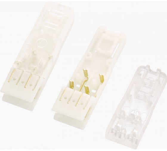 Изображение товара Коммутационный коннектор 110 типа NIKOMAX, категория 5, 2 пары, белый, 10 штук NMC-CP110UD2-WT-10