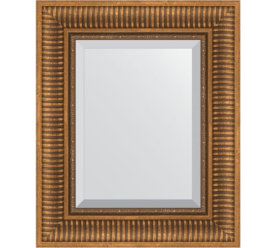 Изображение товара Зеркало EVOFORM с фацетом в багетной раме - бронзовый акведук 93 мм (47x57 см) BY 3362