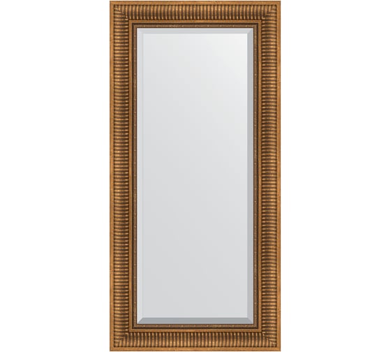 Изображение товара Зеркало EVOFORM с фацетом в багетной раме - бронзовый акведук 93 мм (57x117 см) BY 3492