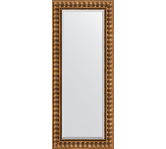 Изображение товара Зеркало EVOFORM с фацетом в багетной раме - бронзовый акведук 93 мм (57x137 см) BY 3518