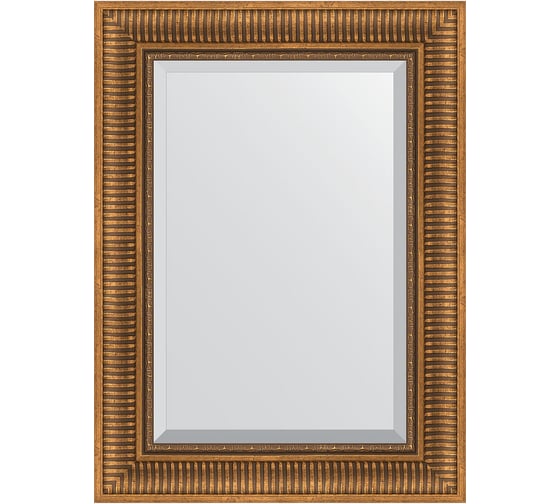 Изображение товара Зеркало EVOFORM с фацетом в багетной раме - бронзовый акведук 93 мм (57x77 см) BY 3388