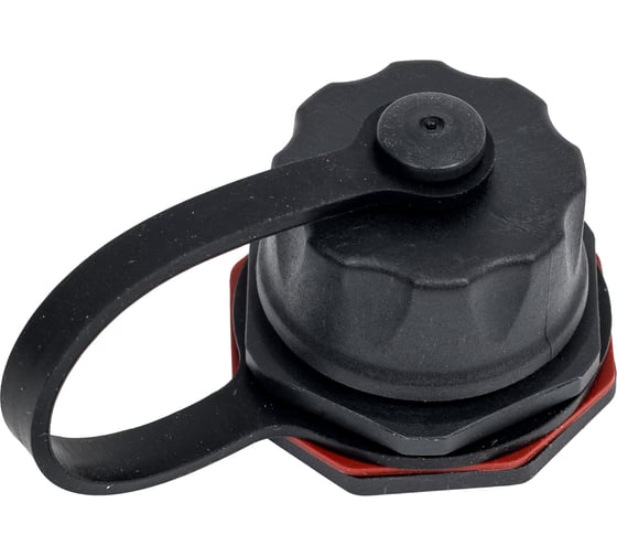 Изображение товара Индустриальный модуль-заглушка NIKOMAX IP67, с защитной крышкой, черный NMC-KJ-BLANK-IS-BK