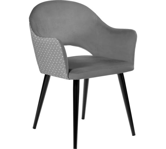 Изображение товара Стул BRADEX bruno серый с жаккардом RF 0198