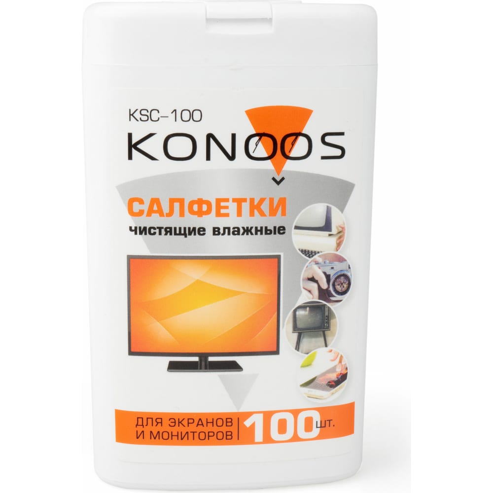 комбинированные салфетки для экранов для пластика konoos Салфетки для экранов Konoos