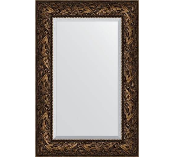 Изображение товара Зеркало EVOFORM с фацетом в багетной раме - византия бронза 99 мм (59x89 см) BY 3417