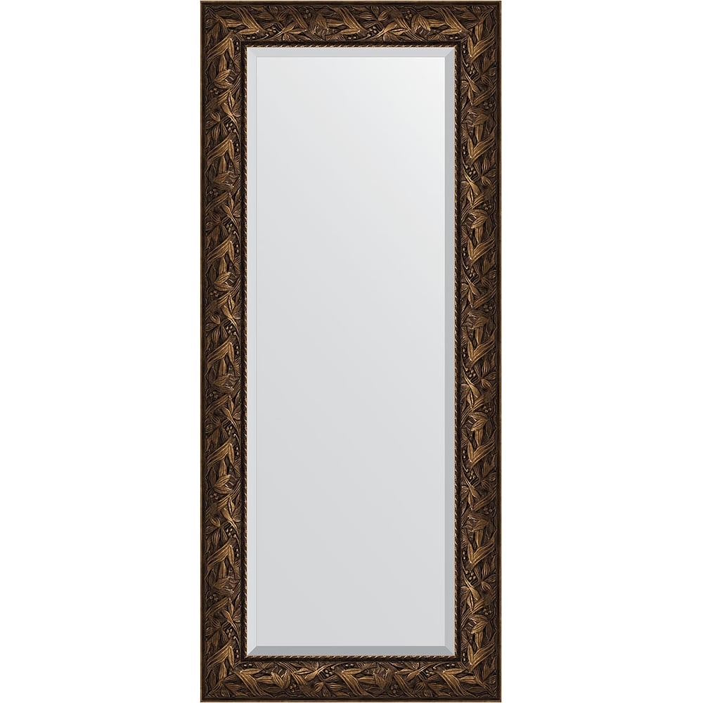 Изображение товара Зеркало EVOFORM с фацетом в багетной раме - византия бронза 99 мм 64x149 см