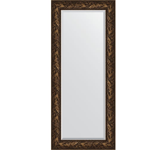 Изображение товара Зеркало EVOFORM с фацетом в багетной раме - византия бронза 99 мм (64x149 см) BY 3547