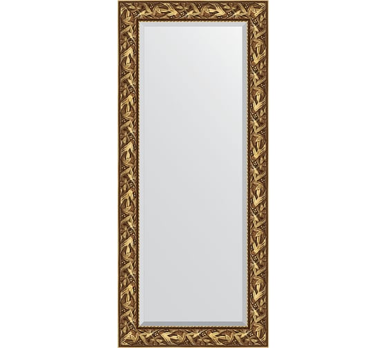 Изображение товара Зеркало EVOFORM с фацетом в багетной раме - византия золото 99 мм (69x159 см) BY 3571