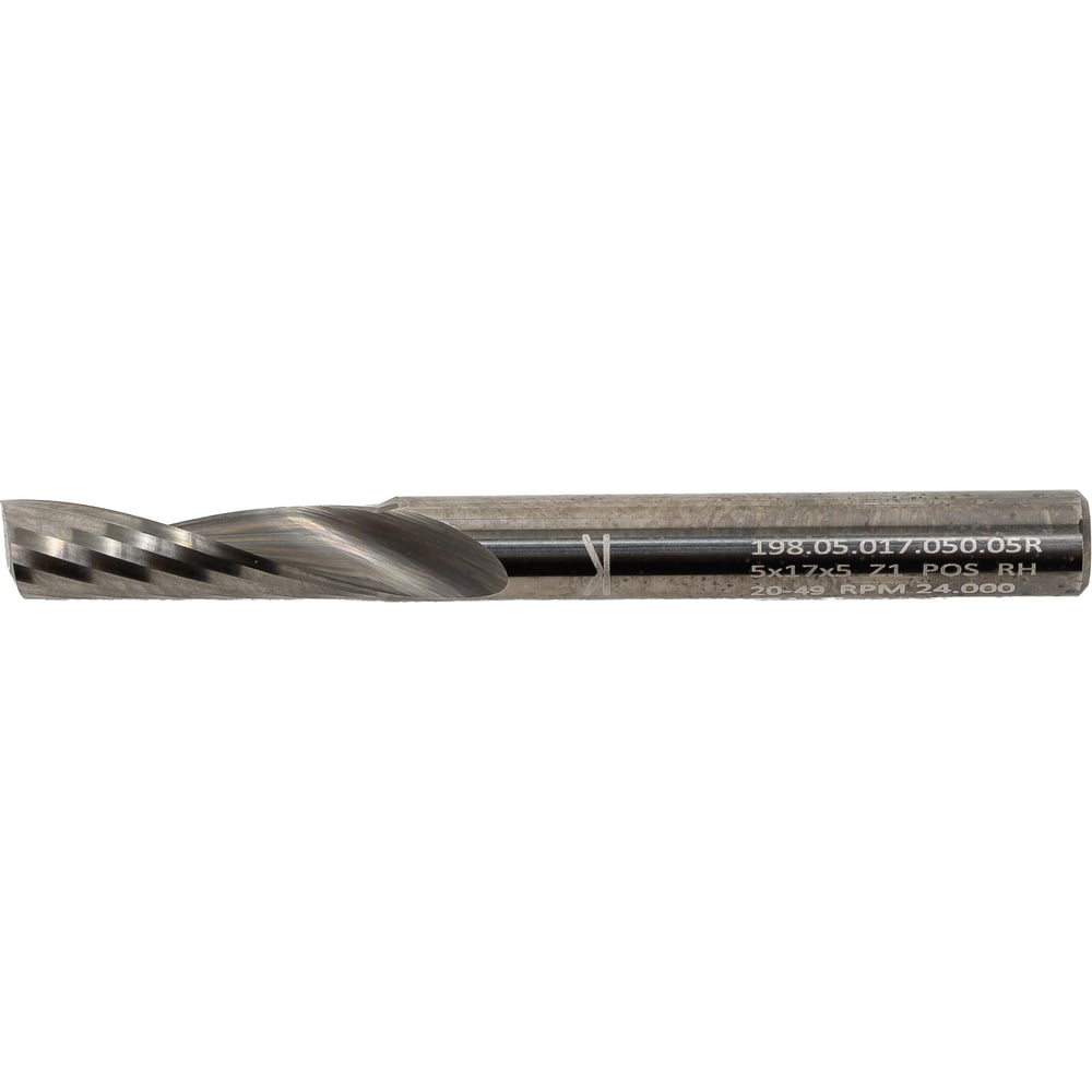 Изображение товара Фреза спиральная VHM 5х17х50 мм ITA TOOLS