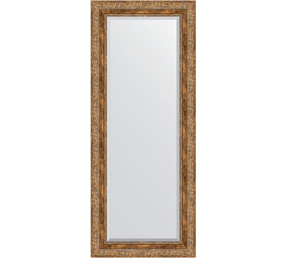 Изображение товара Зеркало EVOFORM с фацетом в багетной раме - виньетка античная бронза 85 мм (55x135 см) BY 3514