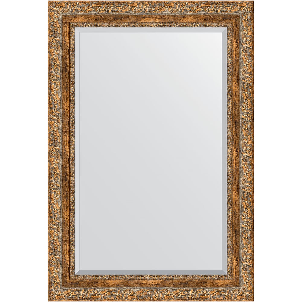 Изображение товара Зеркало EVOFORM с фацетом в багетной раме - виньетка античная бронза 65x95 см