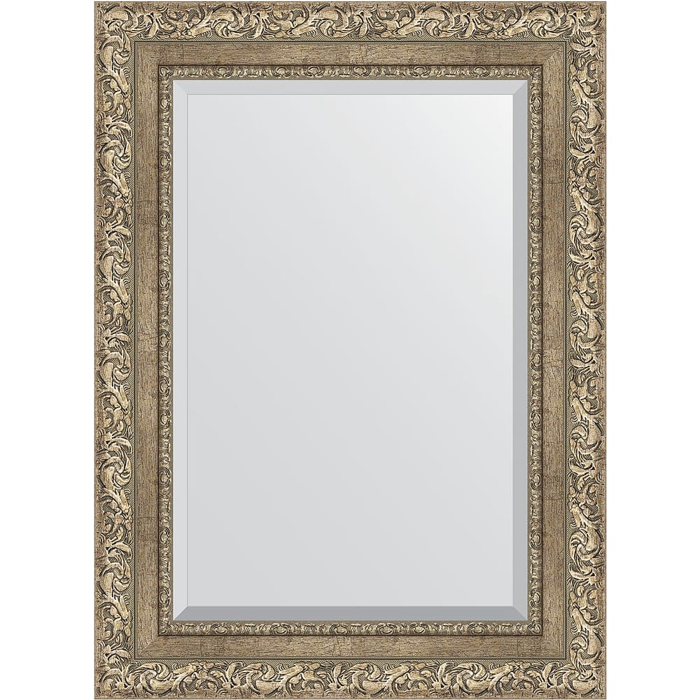 Изображение товара Зеркало EVOFORM с фацетом в багетной раме античное серебро 55x75 см