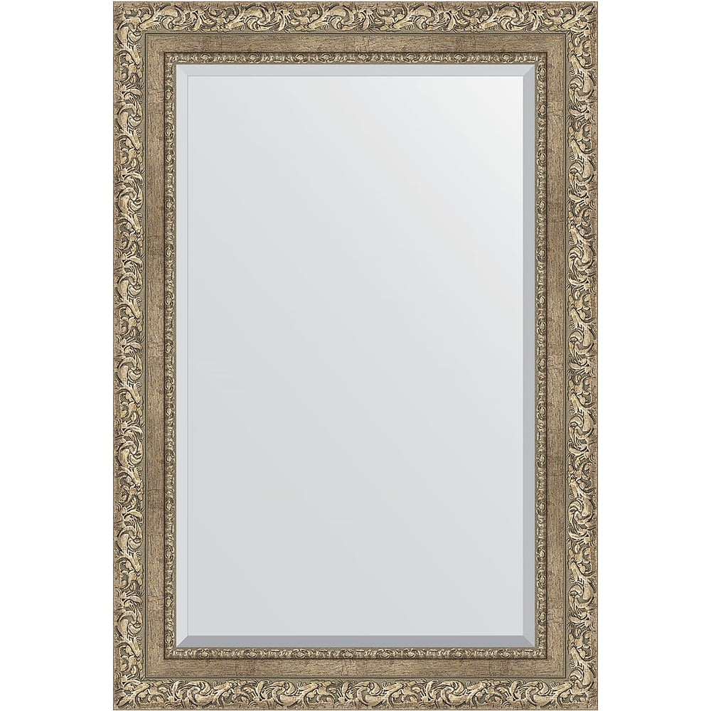 Изображение товара Зеркало EVOFORM с фацетом в багетной раме античное серебро 65x95 см