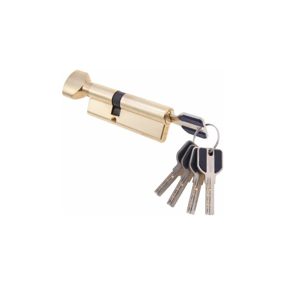 Изображение товара Ключевой цилиндр MSM 35+45 мм полированная латунь