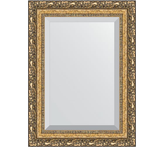 Изображение товара Зеркало EVOFORM с фацетом в багетной раме - виньетка бронзовая 85 мм (55x75 см) BY 1230