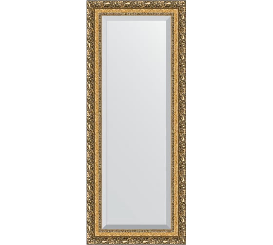 Изображение товара Зеркало EVOFORM с фацетом в багетной раме - виньетка бронзовая 85 мм (55x135 см) BY 1260