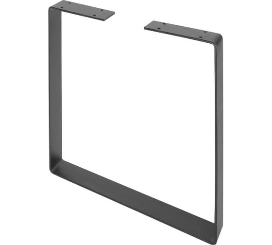 Изображение товара Ножка для журнального стола ООО "СВОЙ МАСТЕР" "Скоба" 400, черный, арт. 01.0076