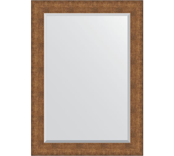 Изображение товара Зеркало EVOFORM с фацетом в багетной раме - медная кольчуга 88 мм (77x107 см) BY 3948