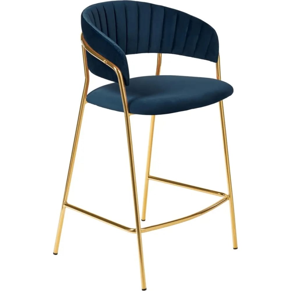 Полубарный стул BRADEX сувенир полистоун подставка большой золотой пальмовый лист 4х22 5х30 5 см