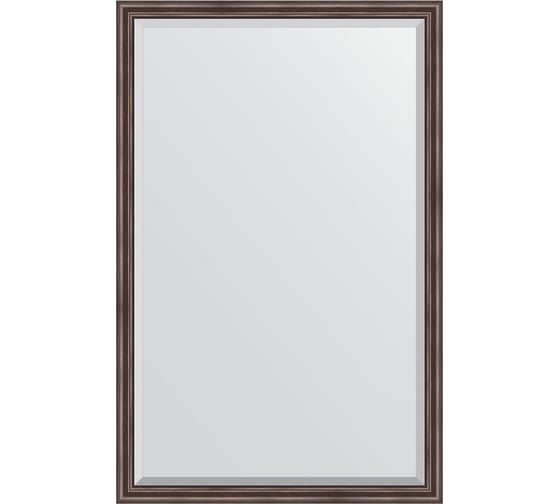 Изображение товара Зеркало EVOFORM с фацетом в багетной раме - палисандр 62 мм (111x171 см) BY 1214