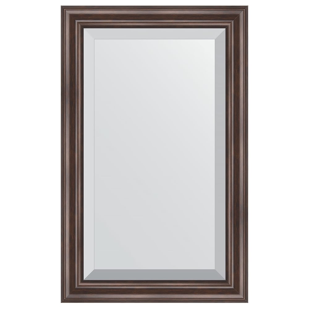 Изображение товара Зеркало EVOFORM с фацетом в багетной раме 51x81 см коричневый