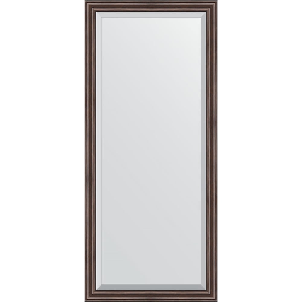 Изображение товара Зеркало EVOFORM с фацетом в багетной раме 71x161 см коричневое