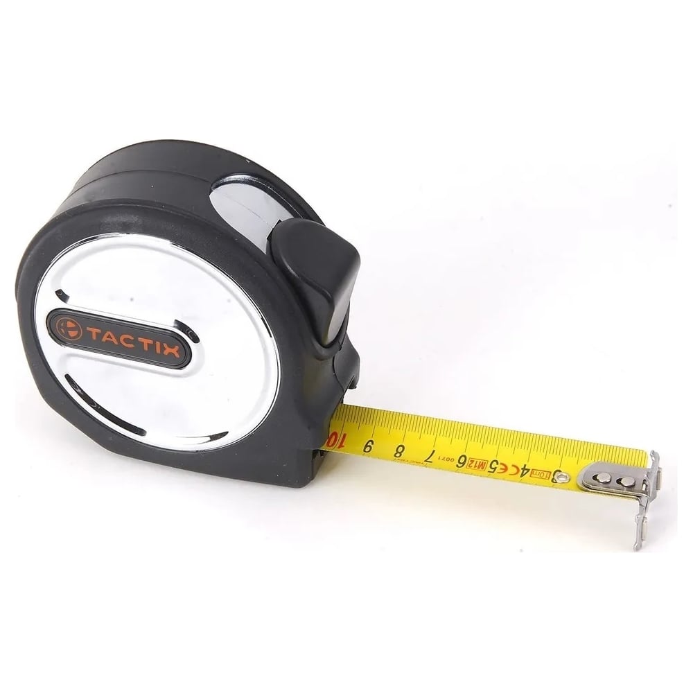 Изображение товара Метрическая рулетка TACTIX ULTRA 5 м с лентой 27 мм профессиональная