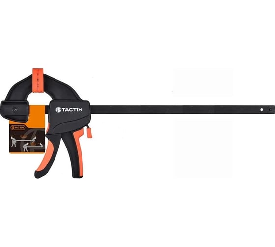 Изображение товара Быстрозажимная струбцина TACTIX 600 мм 215605