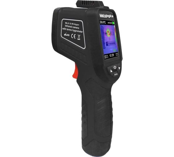 Изображение товара Тепловизор-термогигрометр Metrologika  с поверкой MLG 33 IR-Hygro MLG33RH