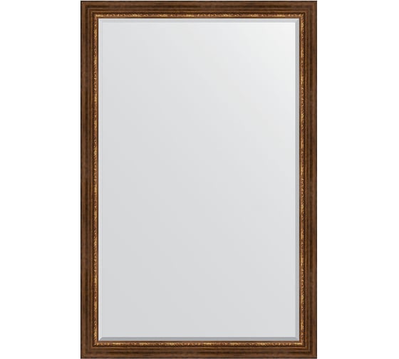 Изображение товара Зеркало EVOFORM с фацетом в багетной раме - римская бронза 88 мм (116x176 см) BY 3621