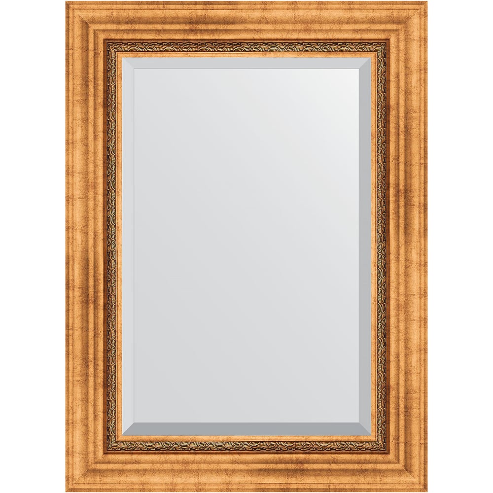 Изображение товара Зеркало EVOFORM с фацетом в багетной раме - римское золото 88 мм