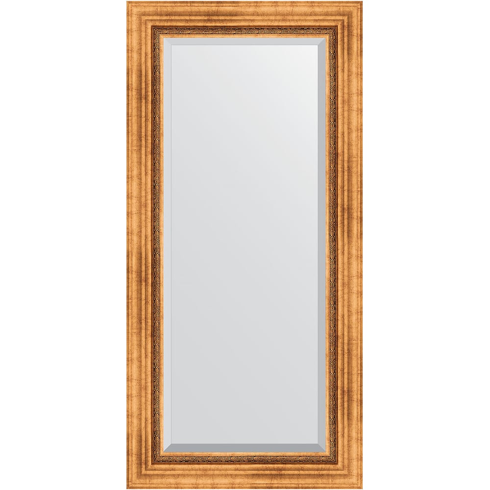 Изображение товара Зеркало EVOFORM с фацетом в багетной раме 56x116 см в римском золоте