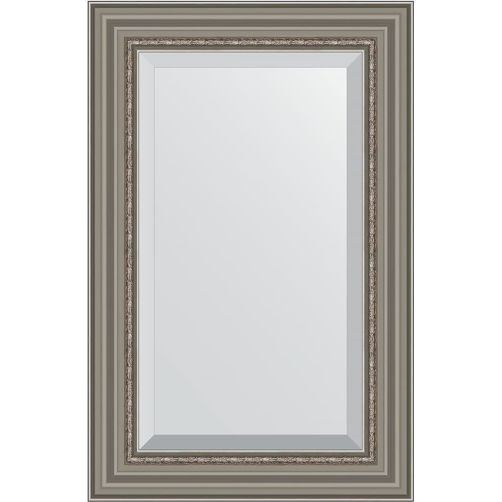 Изображение товара Зеркало EVOFORM с фацетом в багетной раме 56x86 см серебро