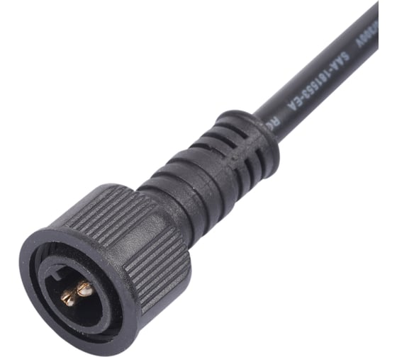 Изображение товара Провод для подключения линейных прожекторов Uniel UCX-LD2/L52-0.25M/M7 DC24V BLACK UL-00009503