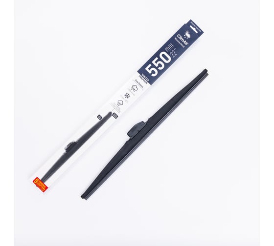Изображение товара Щетка стеклоочистителя зимняя winter premium 22"/550 мм, 9 адаптеров в комплекте Climair WL550