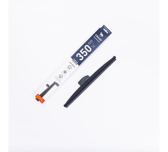 Изображение товара Щетка стеклоочистителя зимняя winter premium 14"/350 мм, 6 адаптеров в комплекте Climair WL350