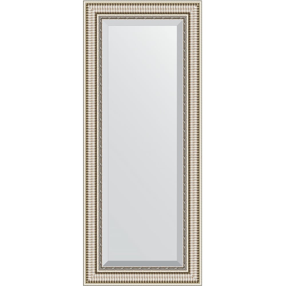 Изображение товара Зеркало EVOFORM с фацетом в багетной раме серебро 57x137 см