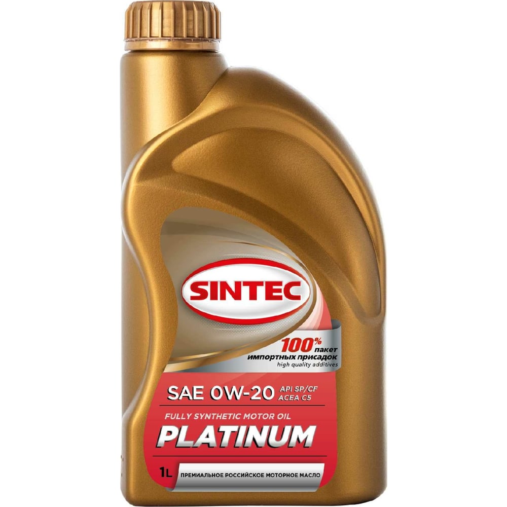 Синтетическое моторное масло Sintec синтетическое масло sintec