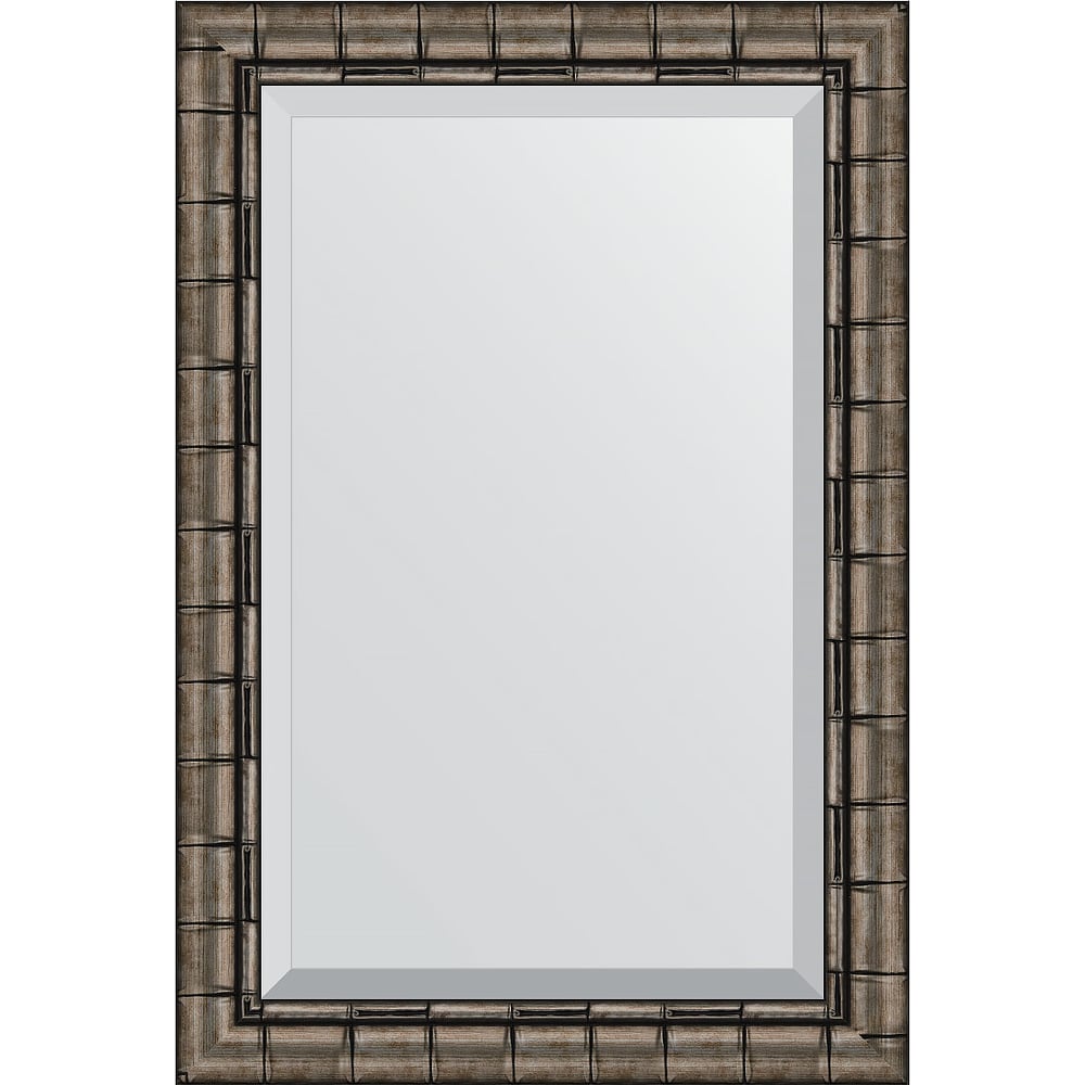 Изображение товара Зеркало EVOFORM с фацетом в багетной раме серебро 63x93 см BY 1176