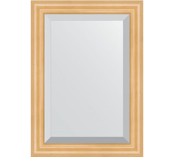 Изображение товара Зеркало EVOFORM с фацетом в багетной раме - сосна 62 мм (51x71 см) BY 1123