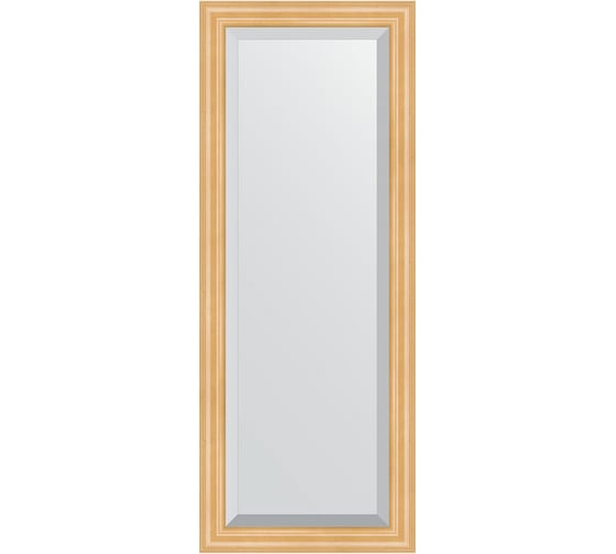Изображение товара Зеркало EVOFORM с фацетом в багетной раме - сосна 62 мм (51x131 см) BY 1153