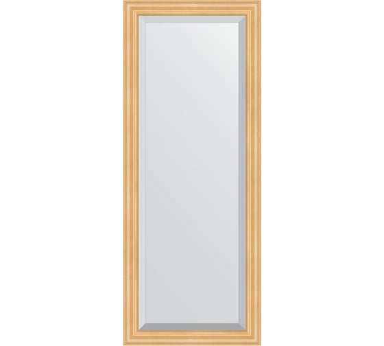 Изображение товара Зеркало EVOFORM с фацетом в багетной раме - сосна 62 мм (56x141 см) BY 1163
