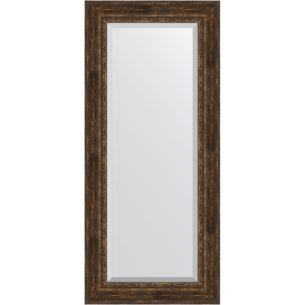 Изображение товара Зеркало EVOFORM с фацетом в багетной раме 72x162 см состаренное дерево