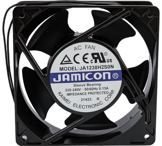 Изображение товара Вентилятор Jamicon JA1238H2S0N 120х120х38 230В С00036541