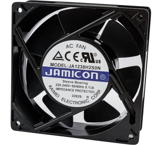 Изображение товара Вентилятор Jamicon JA1238H2S0N 120х120х38 230В С00034849