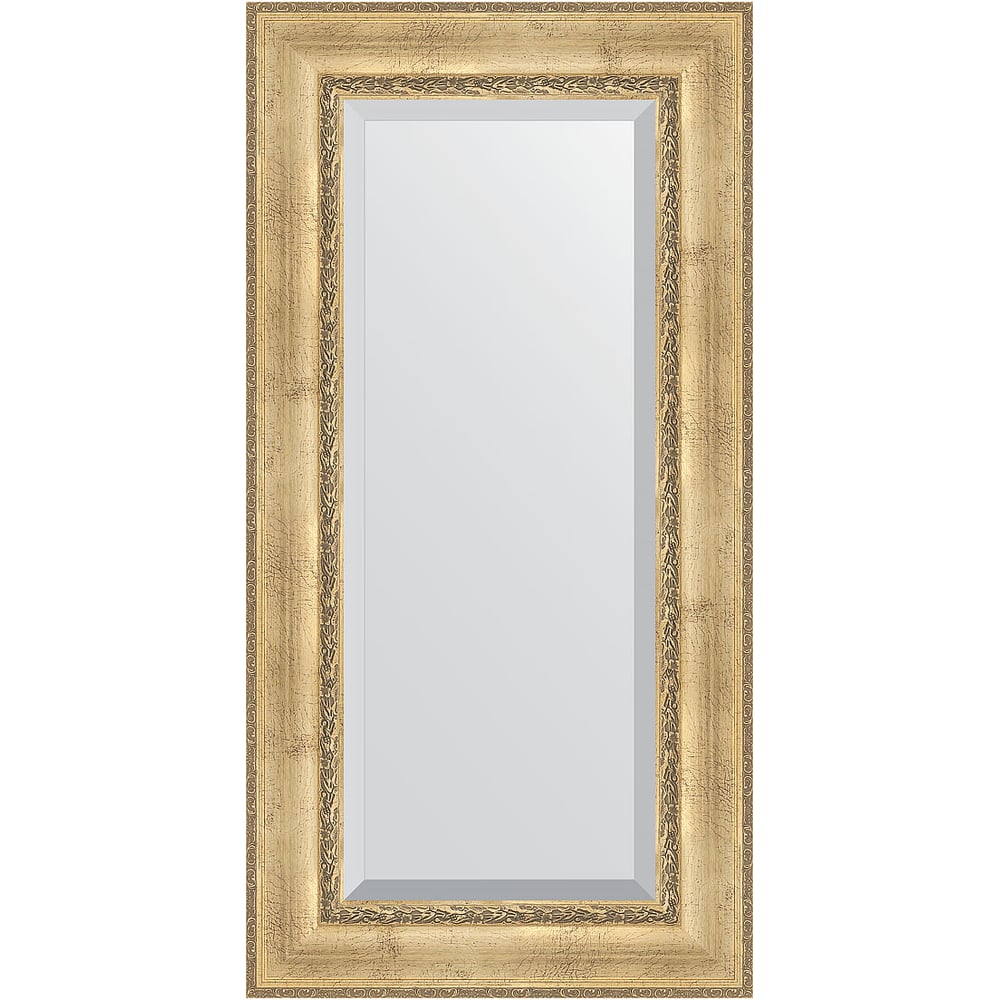 Изображение товара Зеркало EVOFORM с фацетом и багетной рамой 62x122 см серебро